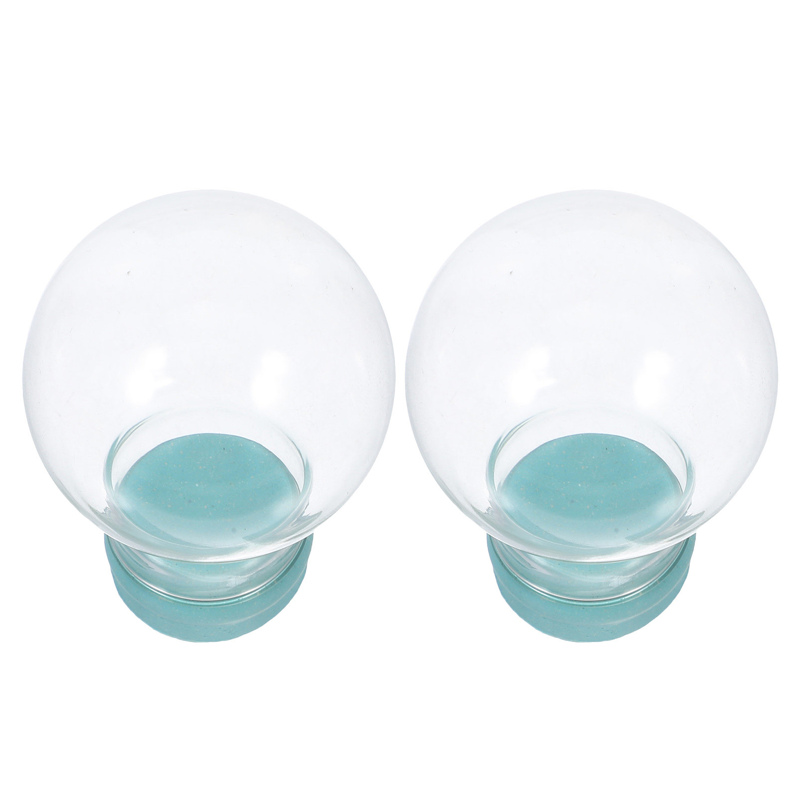 Plastic Dome Clear - 2 шт. прозрачные стеклянные купола для