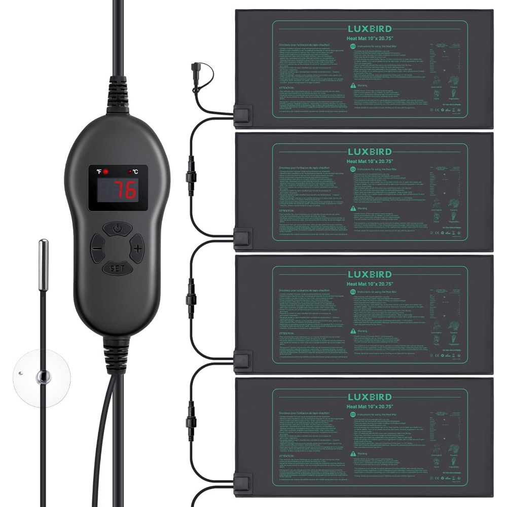 Heat Mat Seedling - Набор из 4-х теплых ковриков для
