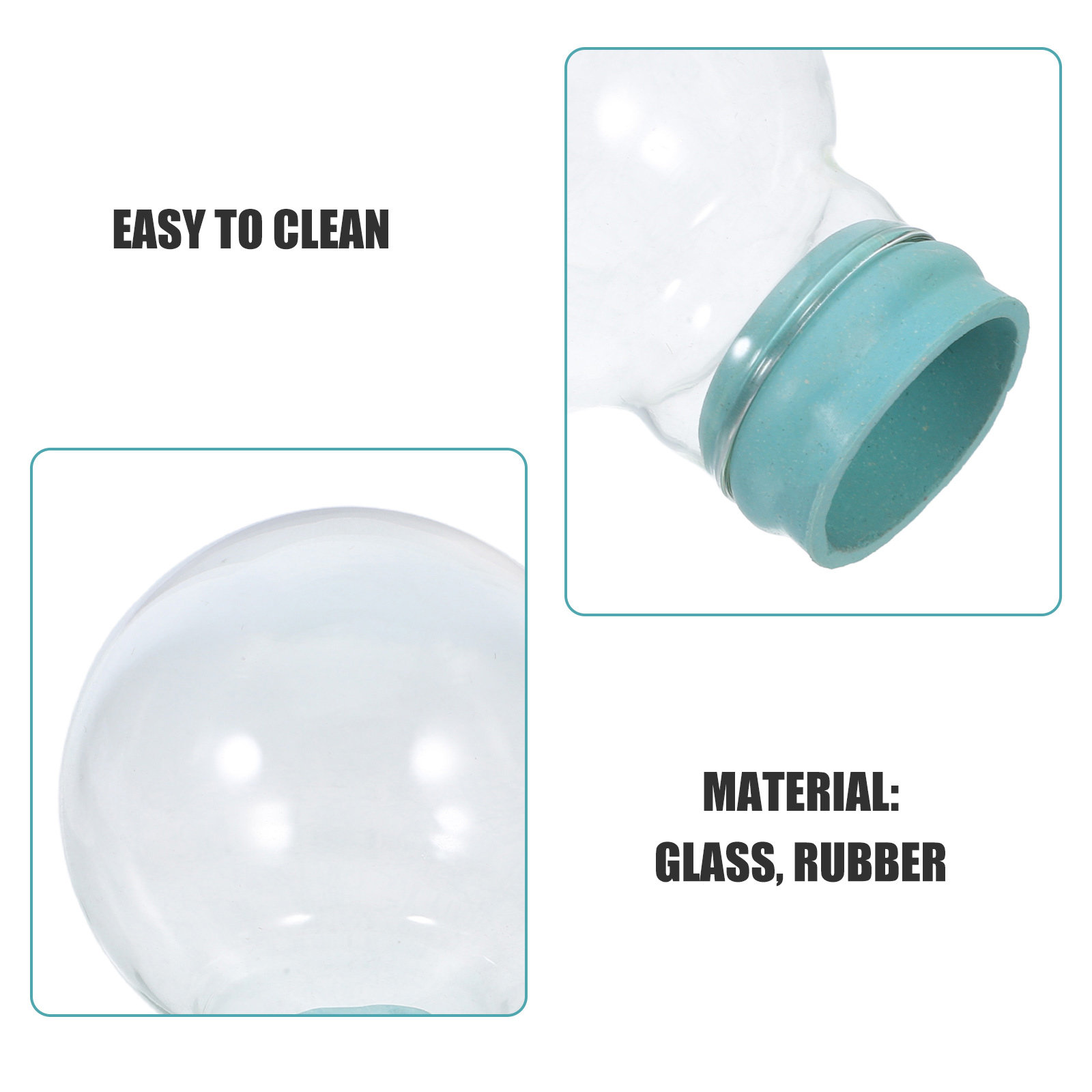 2 шт. прозрачные стеклянные ку – обзор и цена Plastic Dome Clear