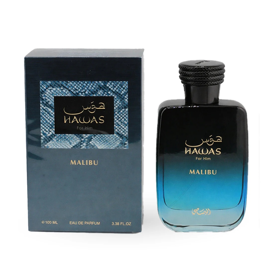 Rasasi Hawas Malibu For Him ED – обзор и цена Misting Bottle Fine